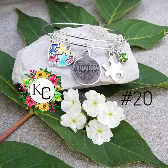 NWT Autism bracelet style 2 - Picture 2 of 3